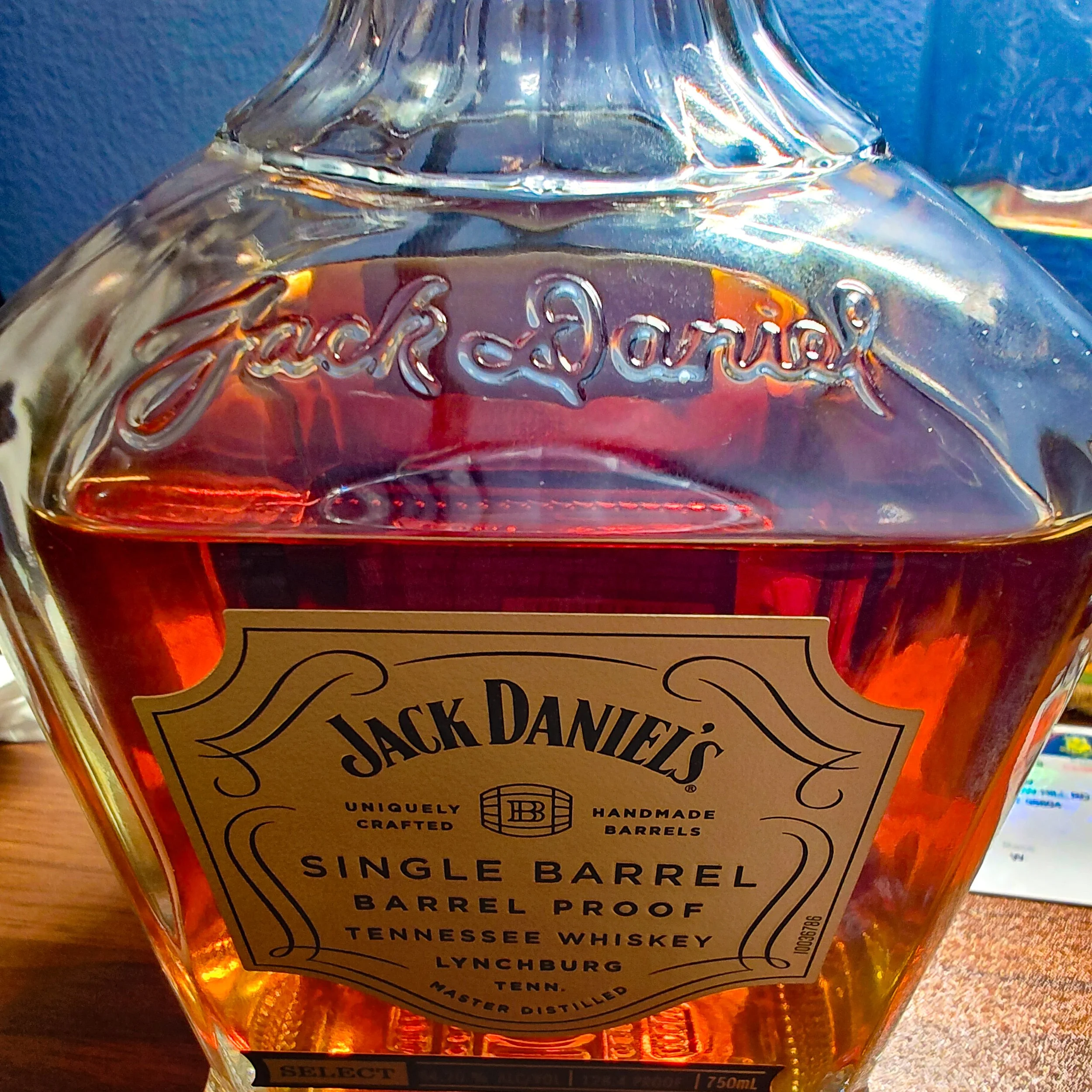 Jack Daniel's Single Barrel Barrel Proof — Dramface